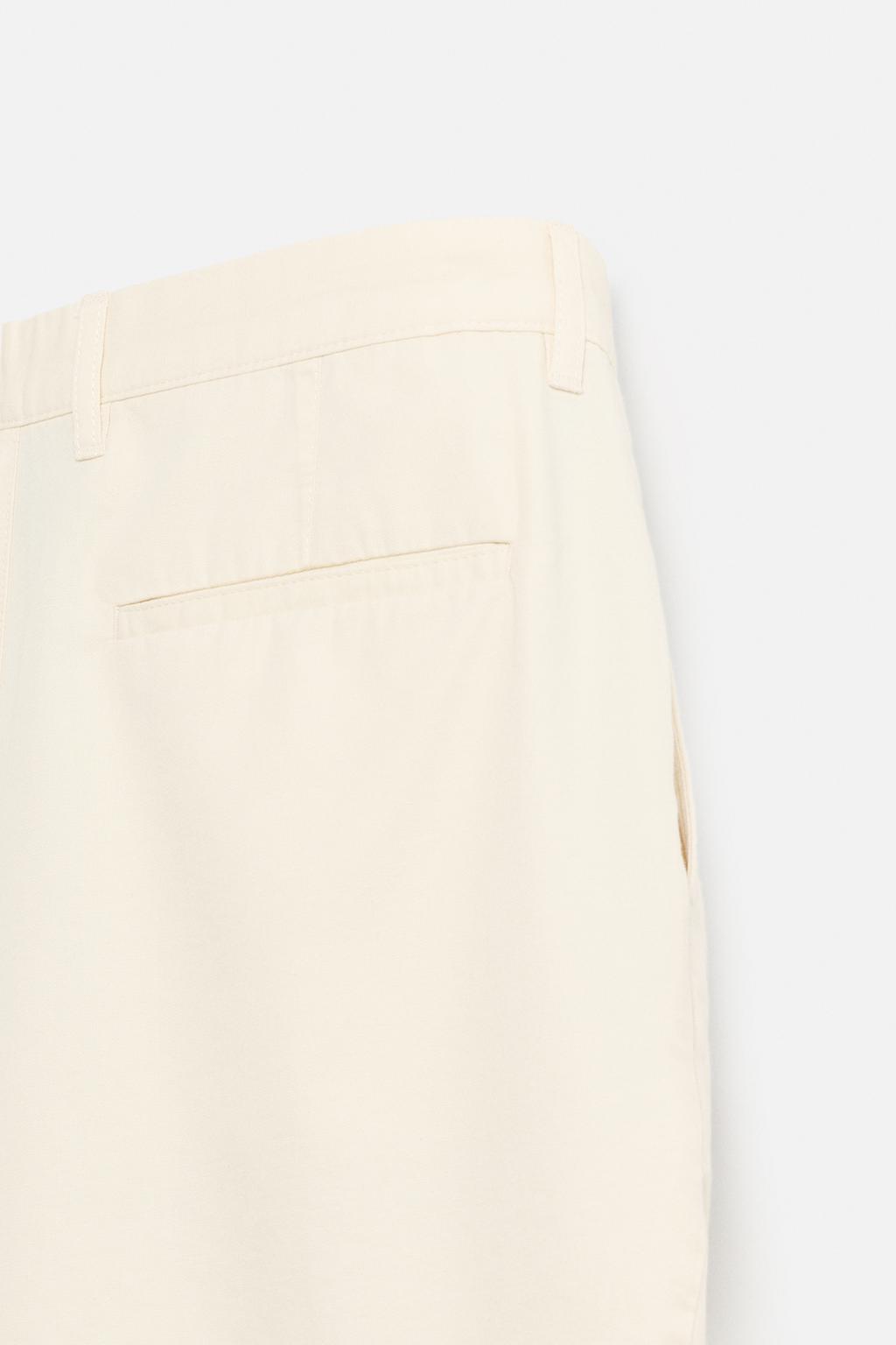 ШОРТЫ REGULAR FIT СО СКЛАДКАМИ