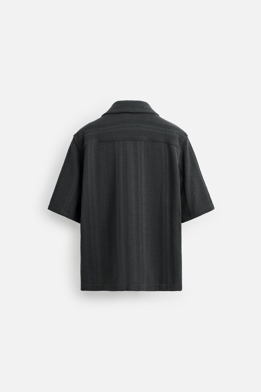 РУБАШКА RELAXED FIT СТРУКТУРНАЯ
