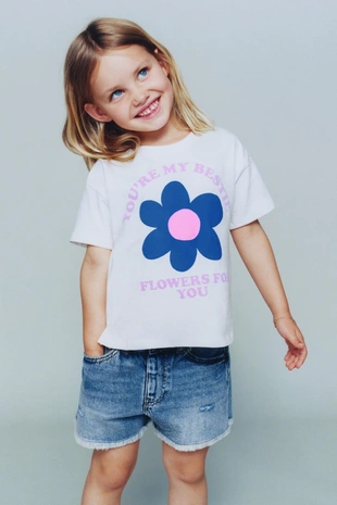 Футболка с рельефным принтом- Заказать в России