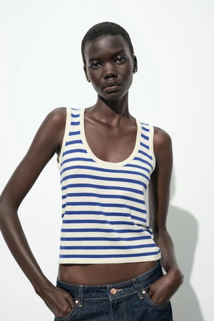 Топ в полоску- Заказать в России