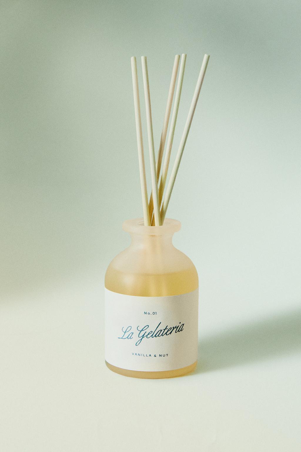 (120 ml) диффузоры в плетеном корзинке ваниль и орех