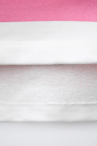 Толстовка в полоску с воротником поло- Заказать в России