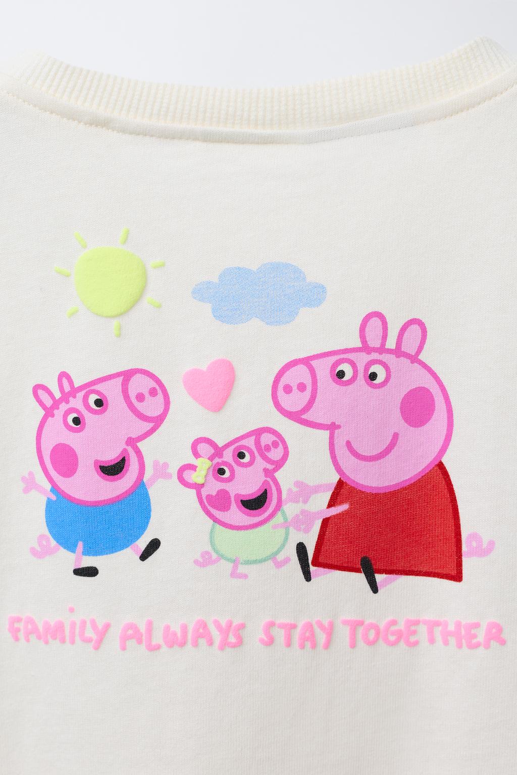 ФУТБОЛКА С ПРИНТОМ PEPPA PIG ™