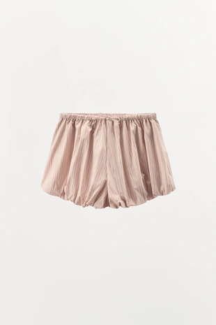 Полосатые шорты-кюлоты- Заказать в России