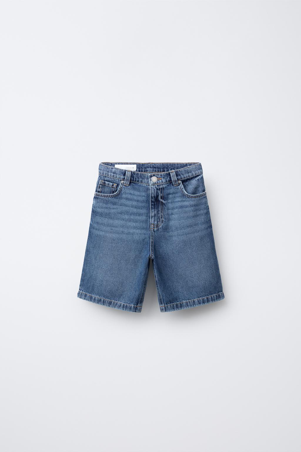 ДЖИНСОВЫЕ БЕРМУДЫ RELAXED BAGGY