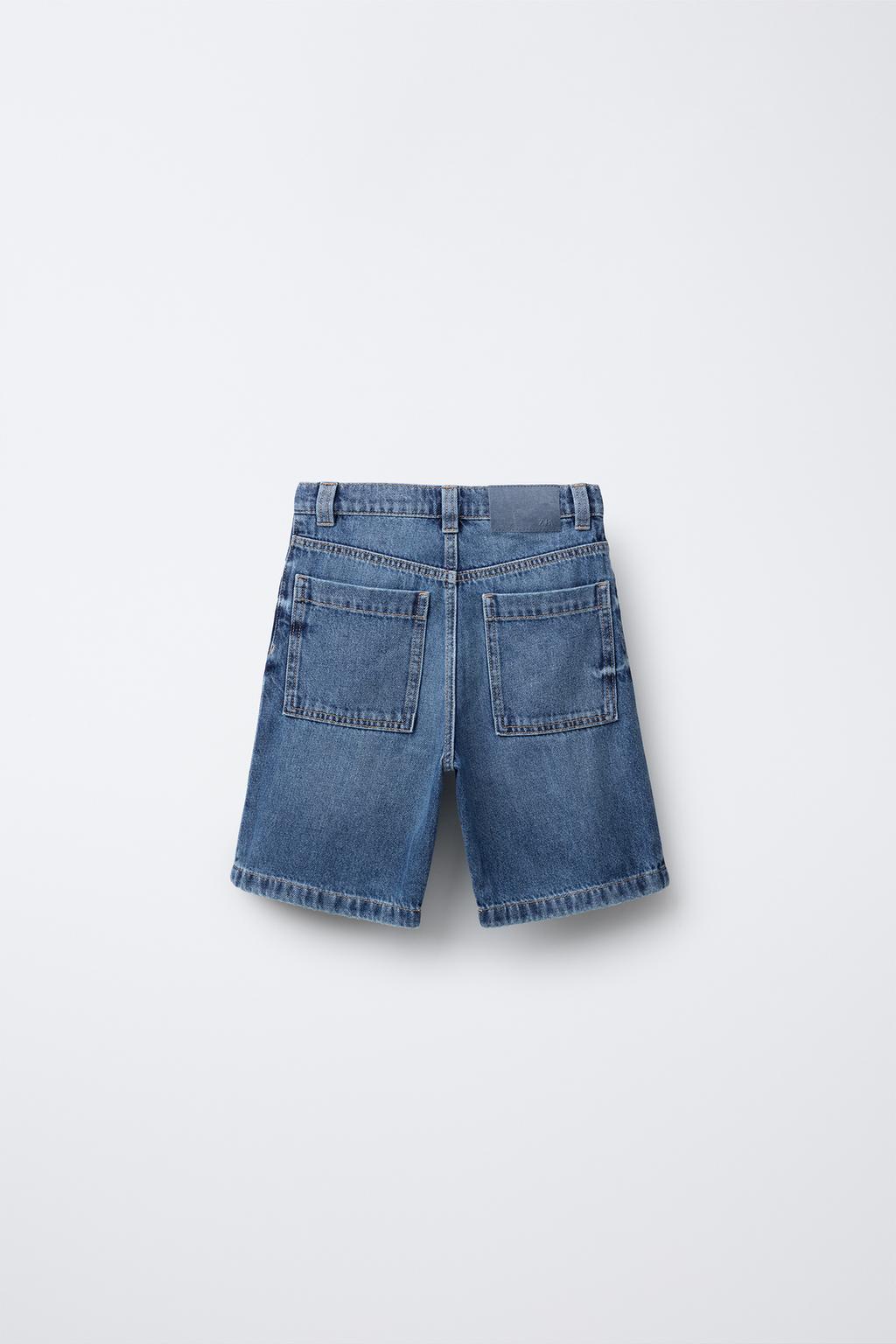 ДЖИНСОВЫЕ БЕРМУДЫ RELAXED BAGGY