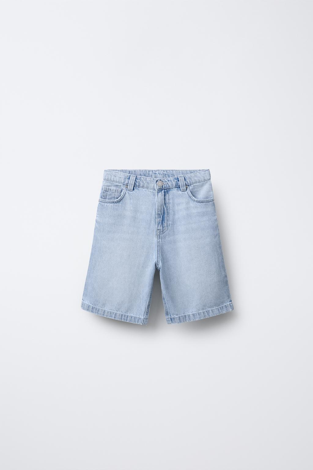 ДЖИНСОВЫЕ БЕРМУДЫ RELAXED BAGGY