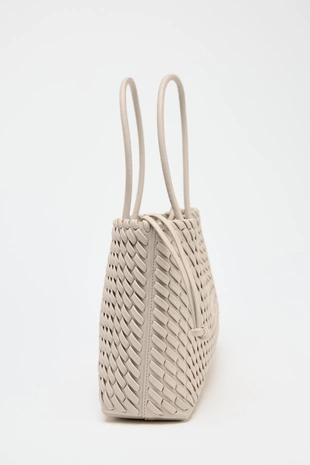 Удлиненная плетеная сумка-шопер- Заказать в России