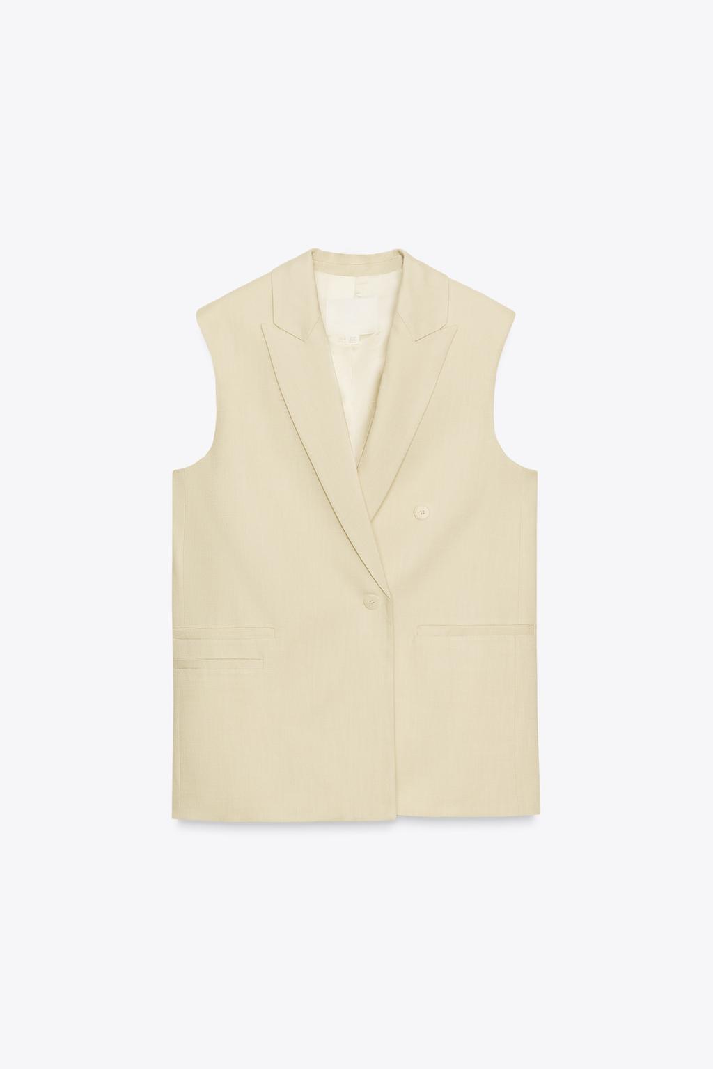 ДВУБОРТНЫЙ ЖИЛЕТ ОВЕРСАЙЗ — ZW COLLECTION