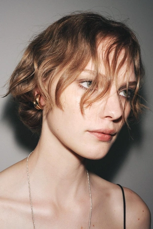 Серьги-каффы в виде кольца- Заказать в России