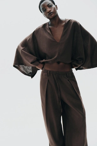 Купить Zara Кимоно-накидка асимметричного кроя