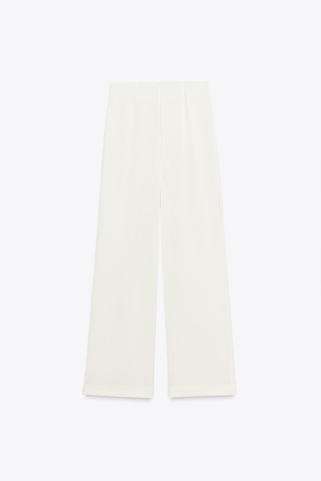 АТЛАСНЫЕ БРЮКИ С ВЫСОКОЙ ПОСАДКОЙ