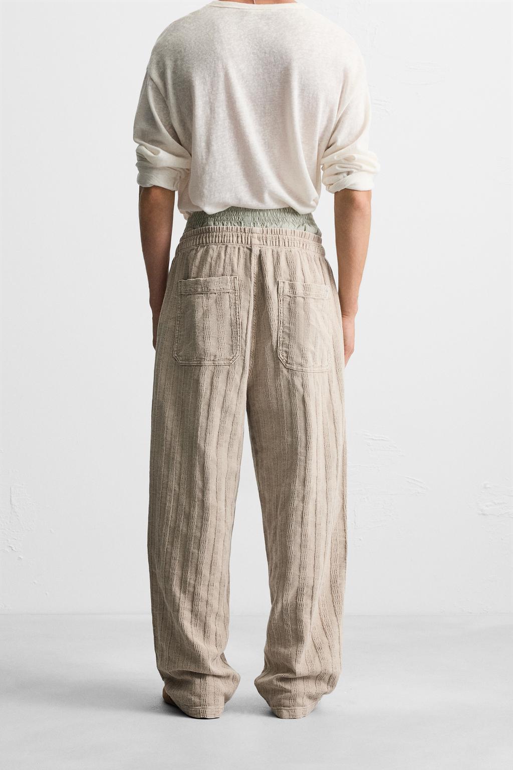 ЖАККАРДОВЫЕ БРЮКИ RELAXED FIT