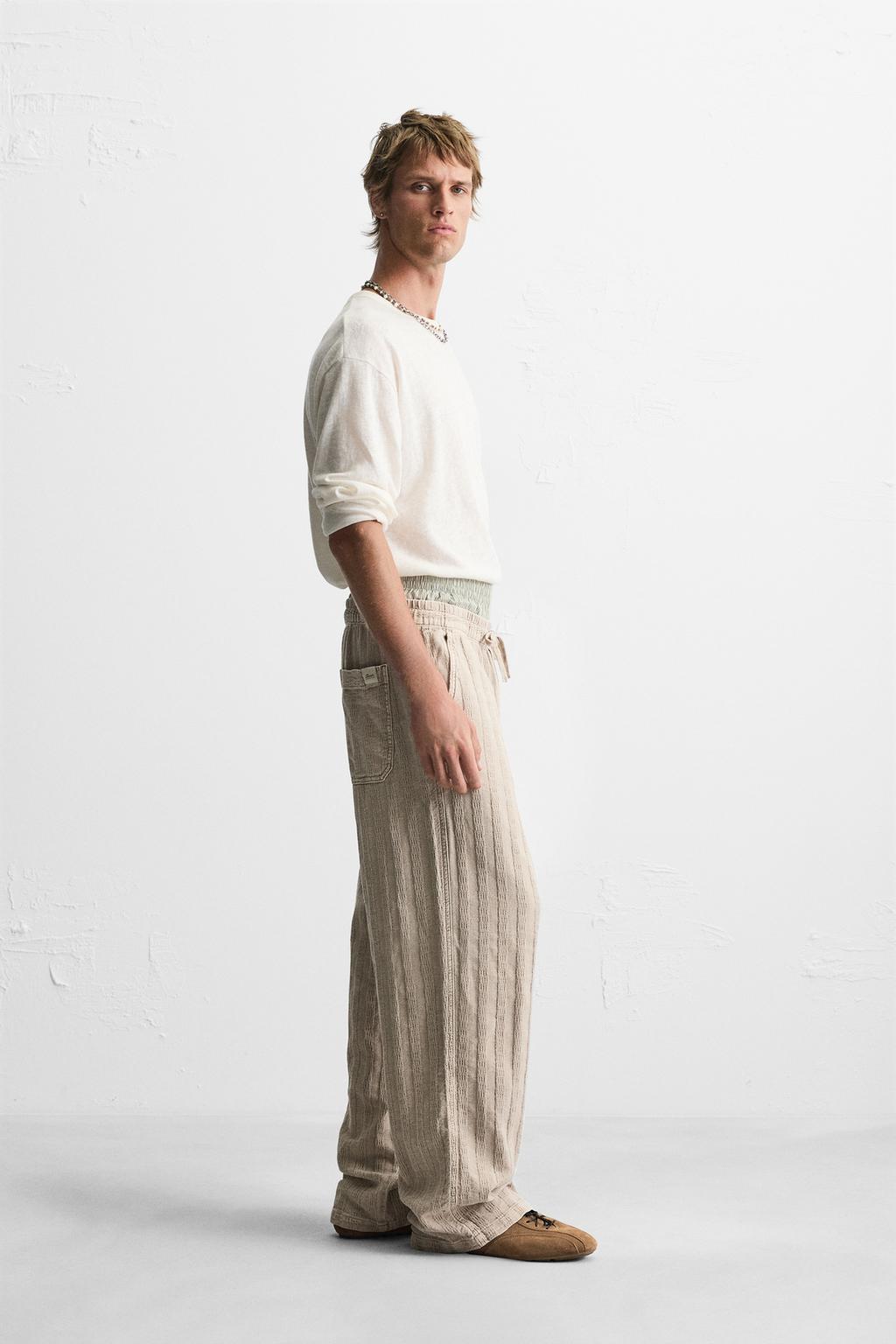 ЖАККАРДОВЫЕ БРЮКИ RELAXED FIT