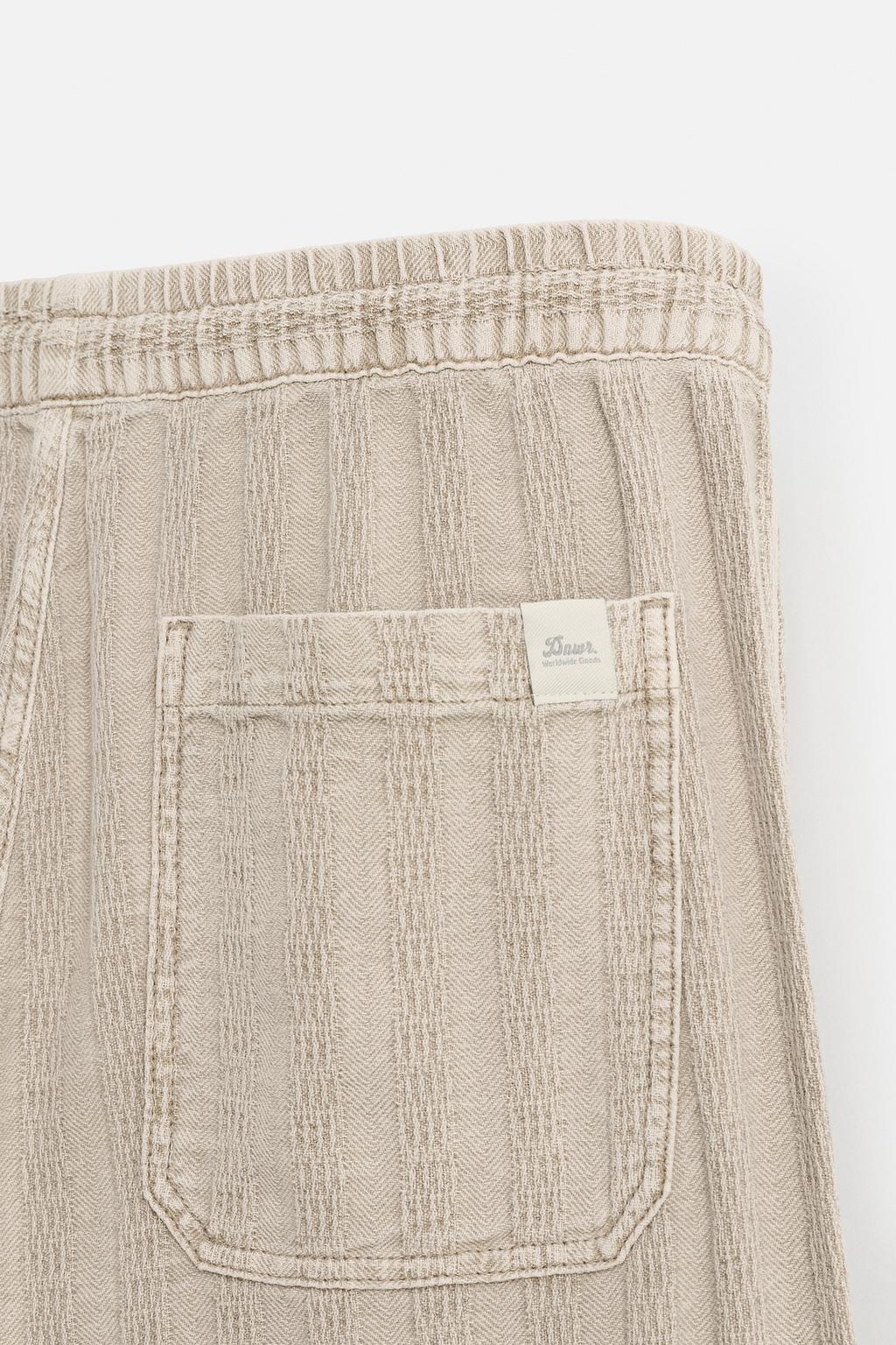 ЖАККАРДОВЫЕ БРЮКИ RELAXED FIT