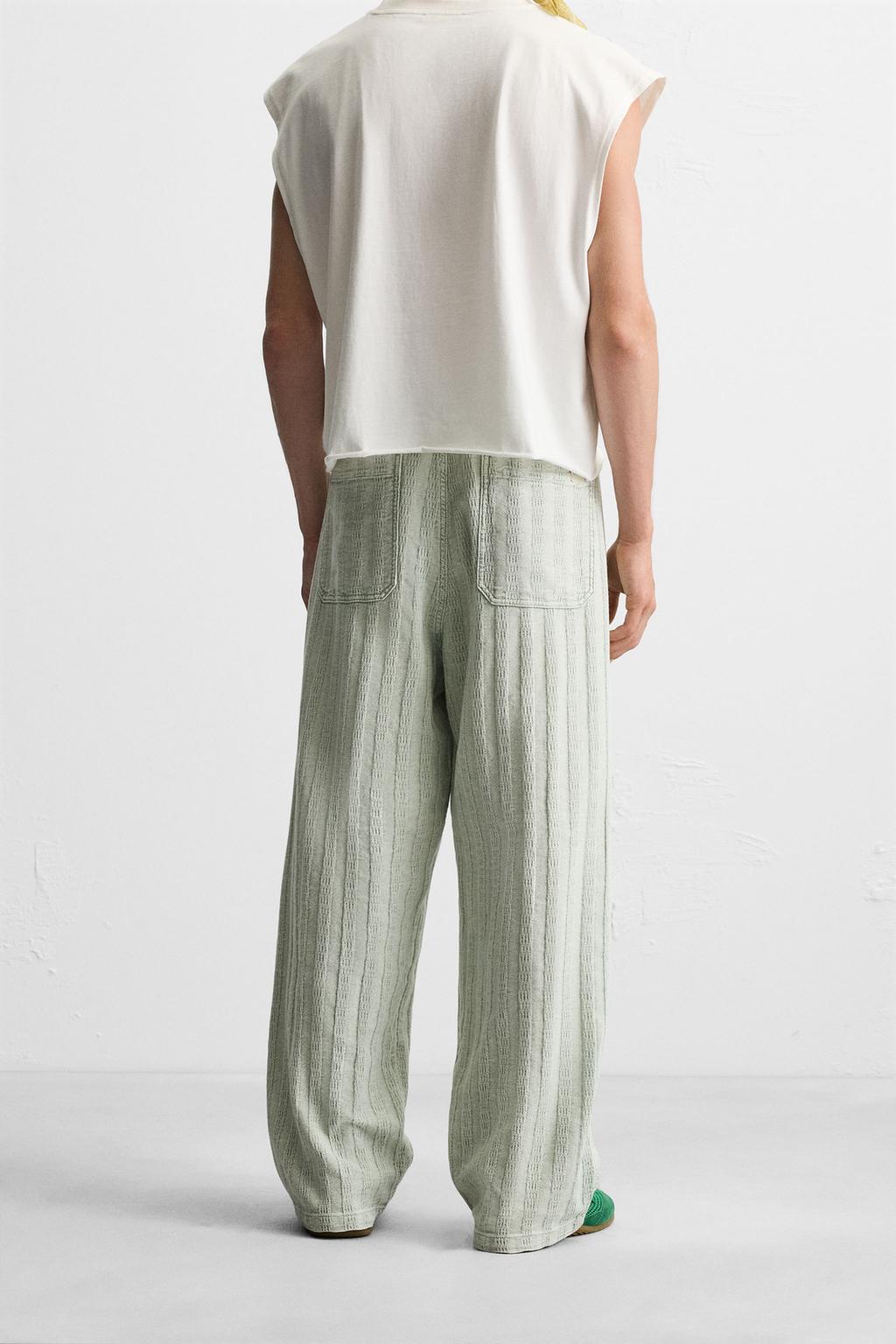 ЖАККАРДОВЫЕ БРЮКИ RELAXED FIT