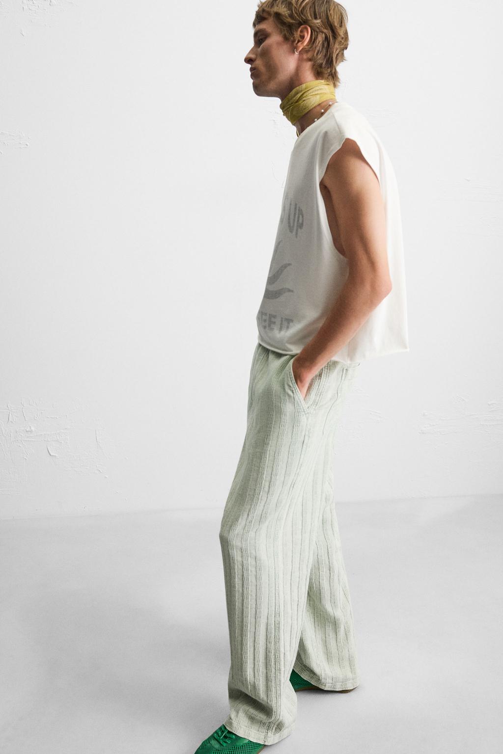 ЖАККАРДОВЫЕ БРЮКИ RELAXED FIT
