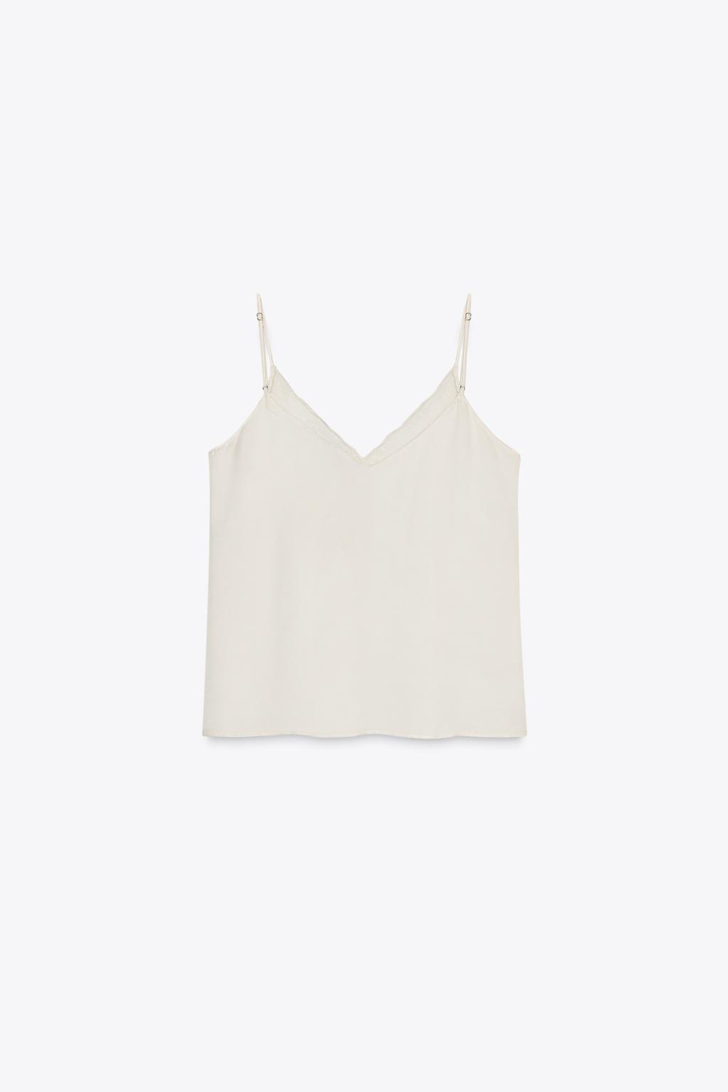 ТОП В БЕЛЬЕВОМ СТИЛЕ С КРУЖЕВОМ — ZW COLLECTION