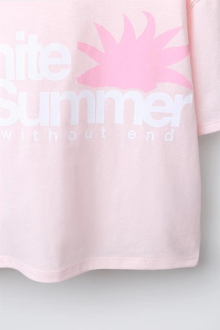 Футболка с текстовым принтом