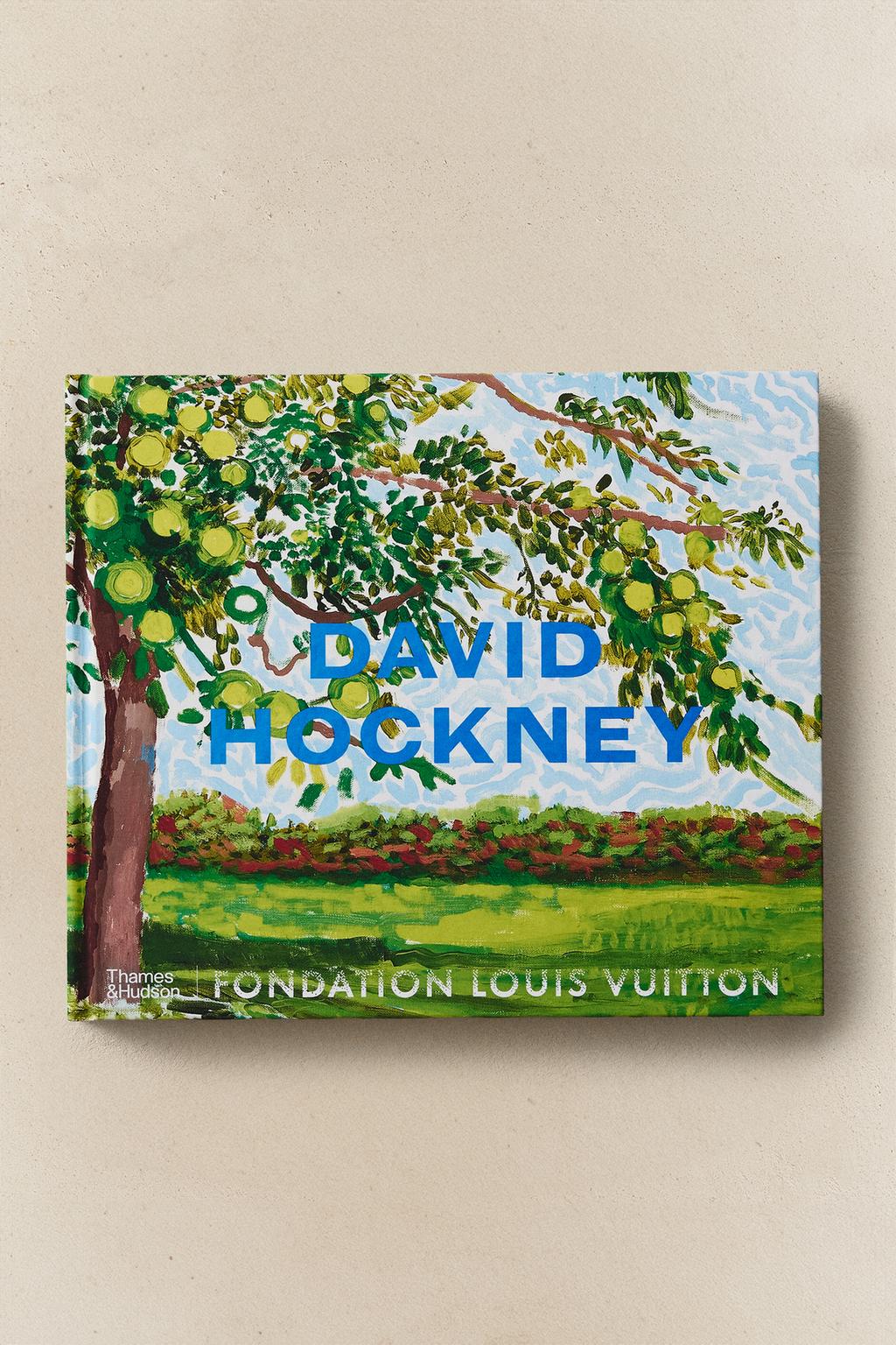 Книга david hockney - foundation louis vuitton