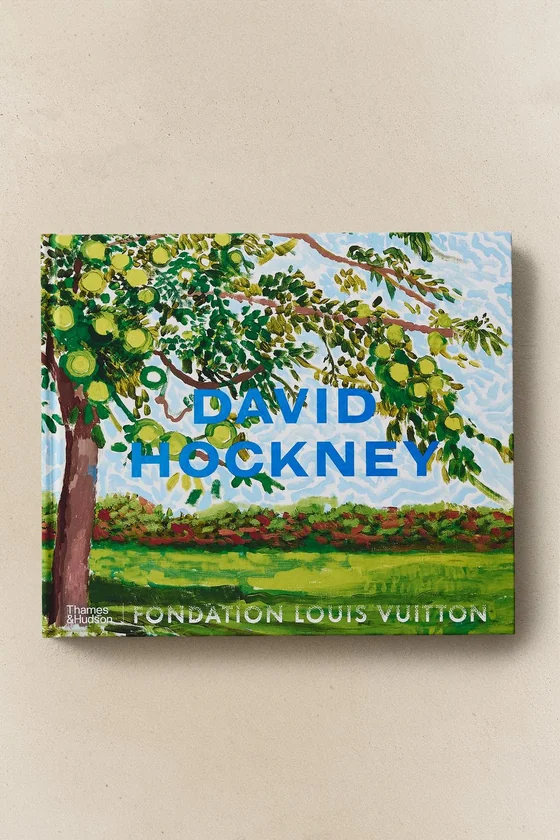 Книга david hockney - foundation louis vuitton