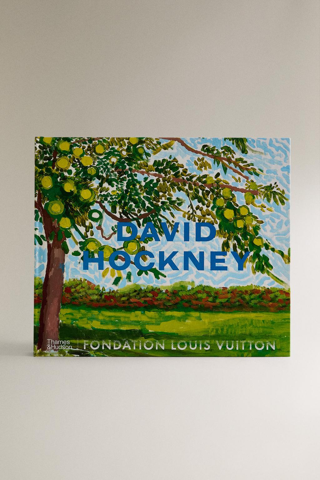 Книга david hockney - foundation louis vuitton