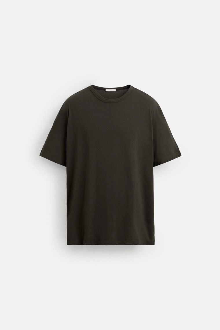 Базовая легкая футболка zara