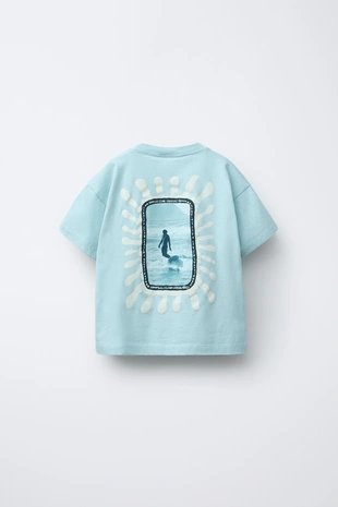 Футболка с принтом «серфинг»