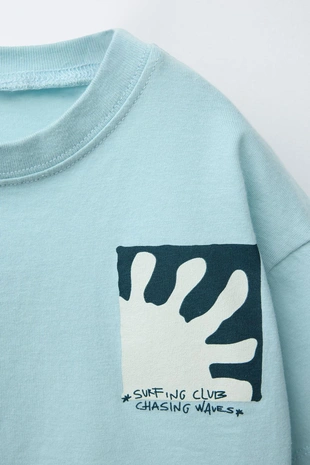 Футболка с принтом «серфинг»