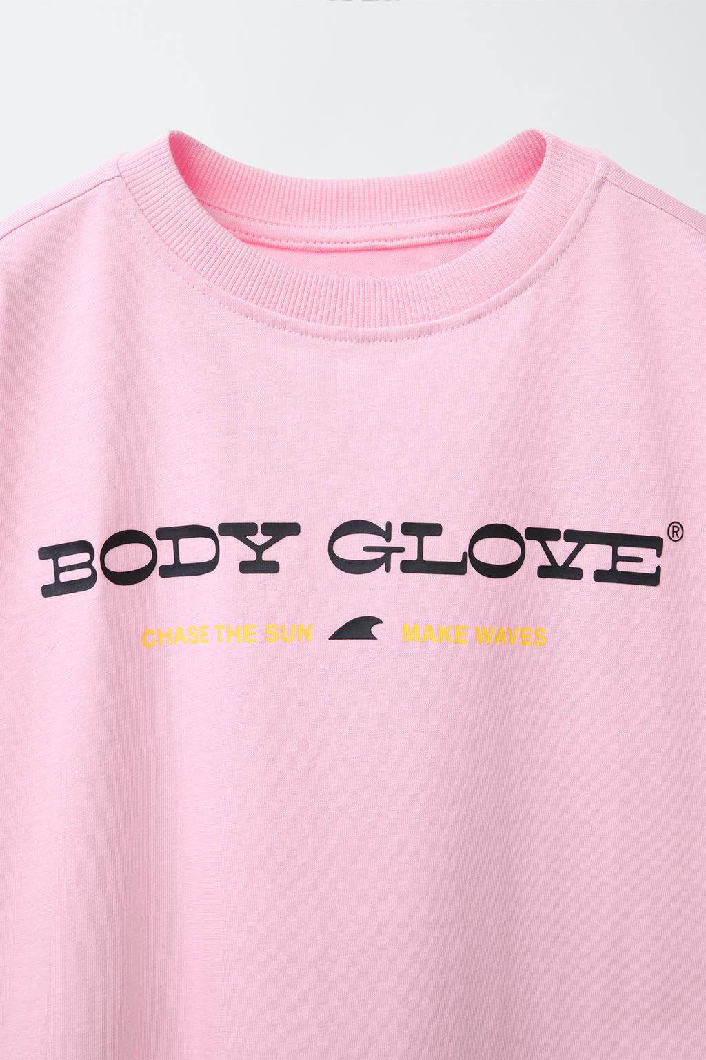 ФУТБОЛКА С РЕЛЬЕФНЫМ ПРИНТОМ ZARA X BODY GLOVE ®