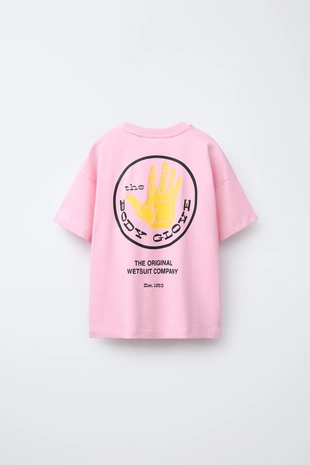 Футболка с рельефным принтом ZARA X BODY GLOVE ®- Заказать в России