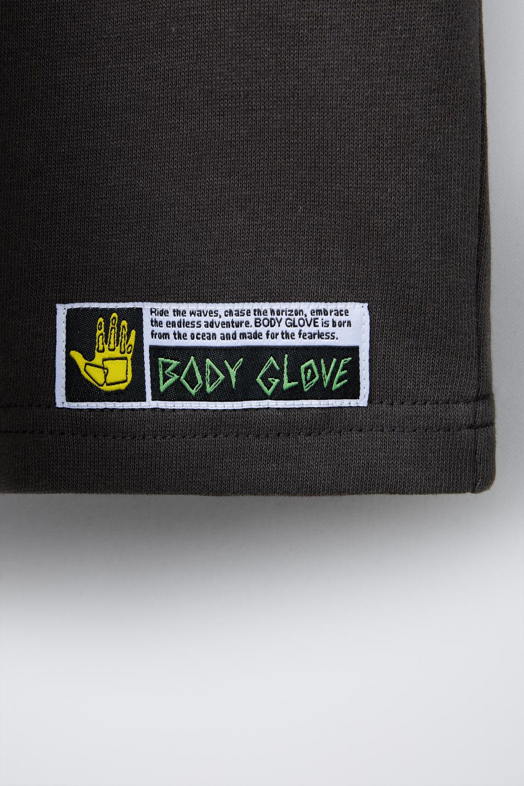 ФУТБОЛКА ИЗ ТКАНИ В РУБЧИК ZARA X BODY GLOVE ®