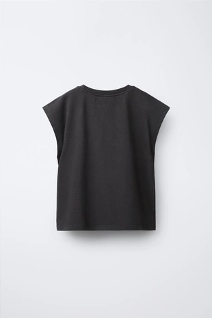 Футболка из ткани в рубчик ZARA X BODY GLOVE ®- Заказать в России