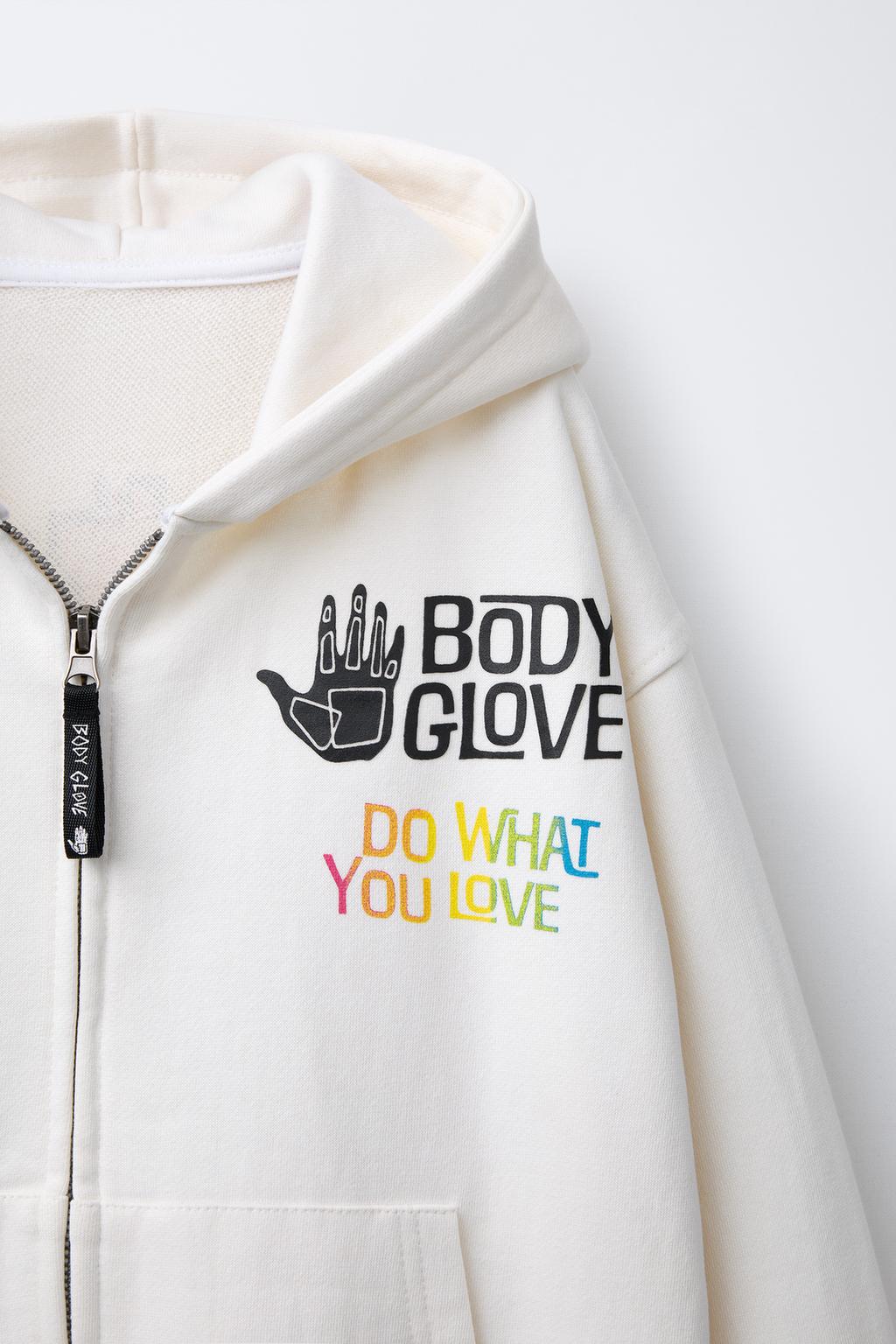ТОЛСТОВКА НА МОЛНИИ ZARA X BODY GLOVE ®
