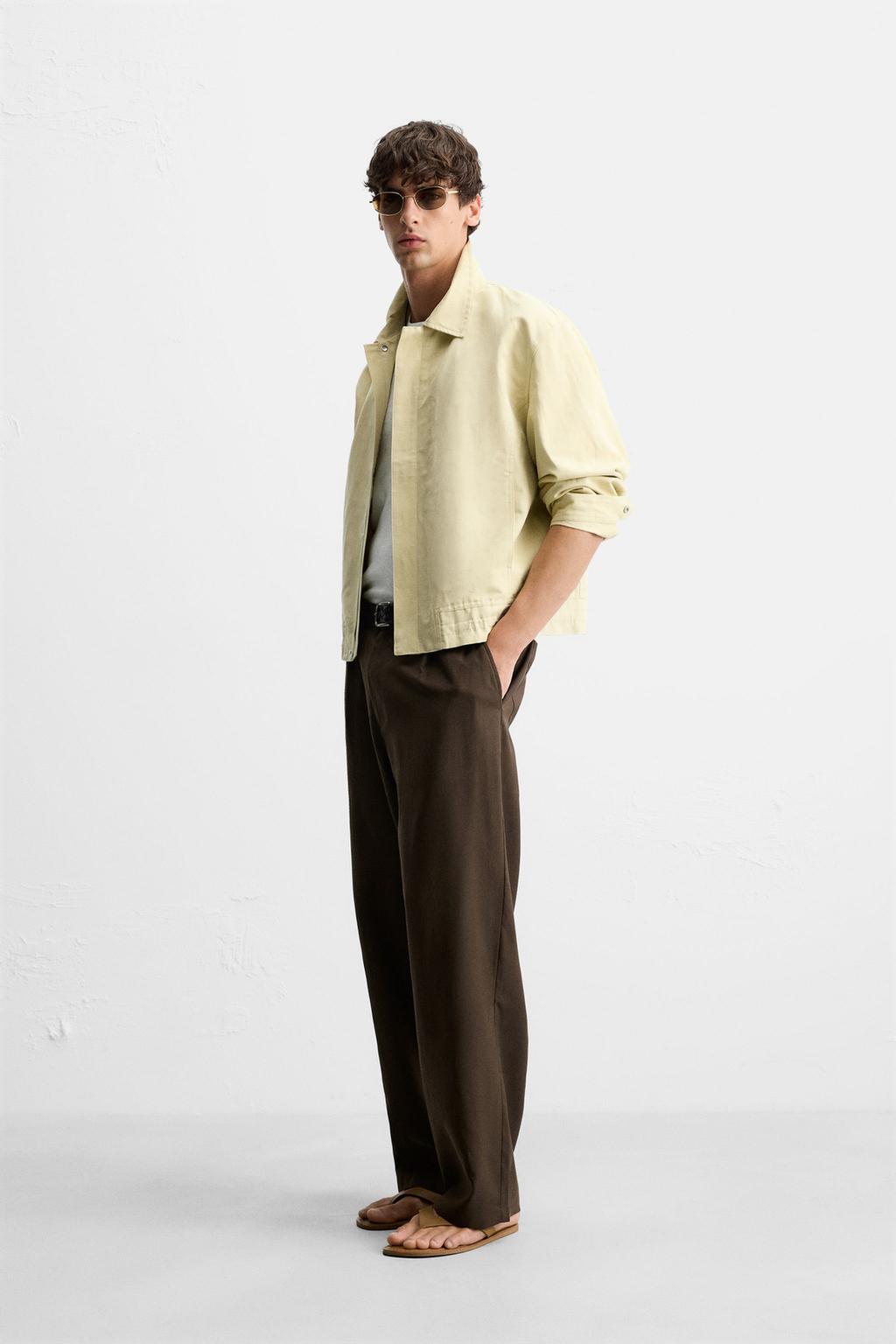 СТРУЯЩИЕСЯ БРЮКИ RELAXED FIT