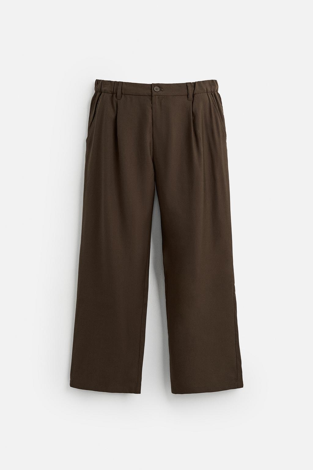 СТРУЯЩИЕСЯ БРЮКИ RELAXED FIT