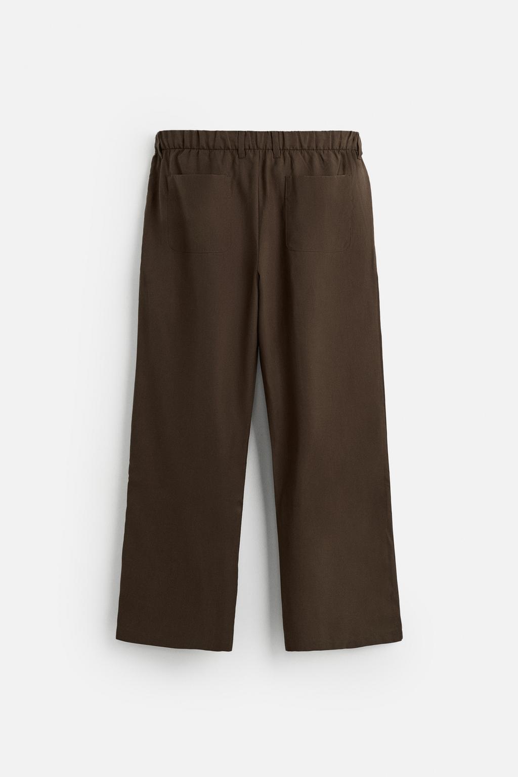 СТРУЯЩИЕСЯ БРЮКИ RELAXED FIT