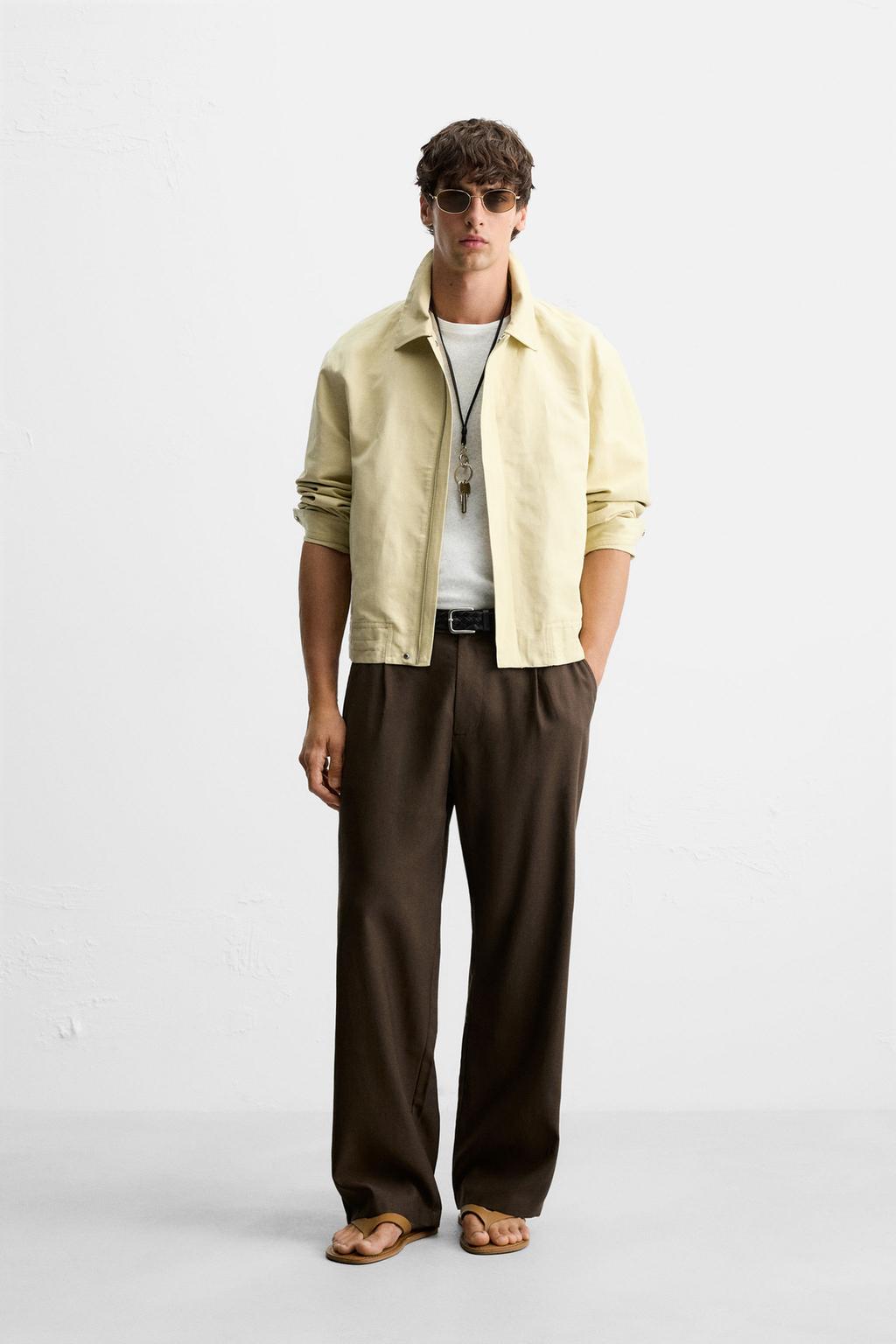 СТРУЯЩИЕСЯ БРЮКИ RELAXED FIT