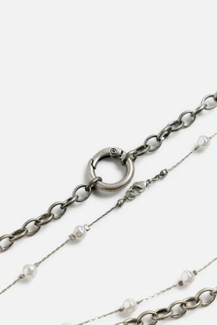 Набор из 2 комбинированных ожерелий- Заказать в России