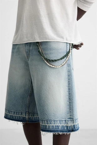 Комбинированная цепочка со шнурком- Заказать в России