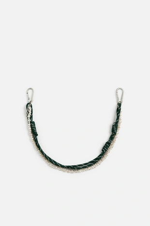 Комбинированная цепочка со шнурком- Заказать в России