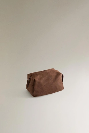 Средняя косметичка из холста- Заказать в России