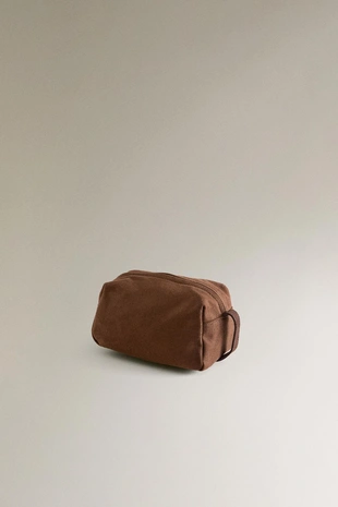 Средняя косметичка из холста- Заказать в России