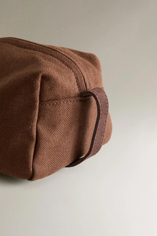 Средняя косметичка из холста- Заказать в России