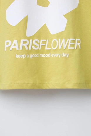 Футболка с рельефным принтом- Заказать в России