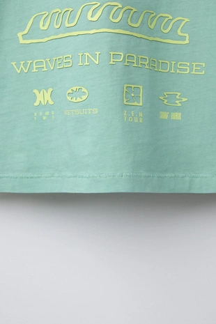 Футболка с принтом «серфинг»- Заказать в России