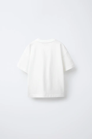 Купить Zara Однотонная футболка с карманом