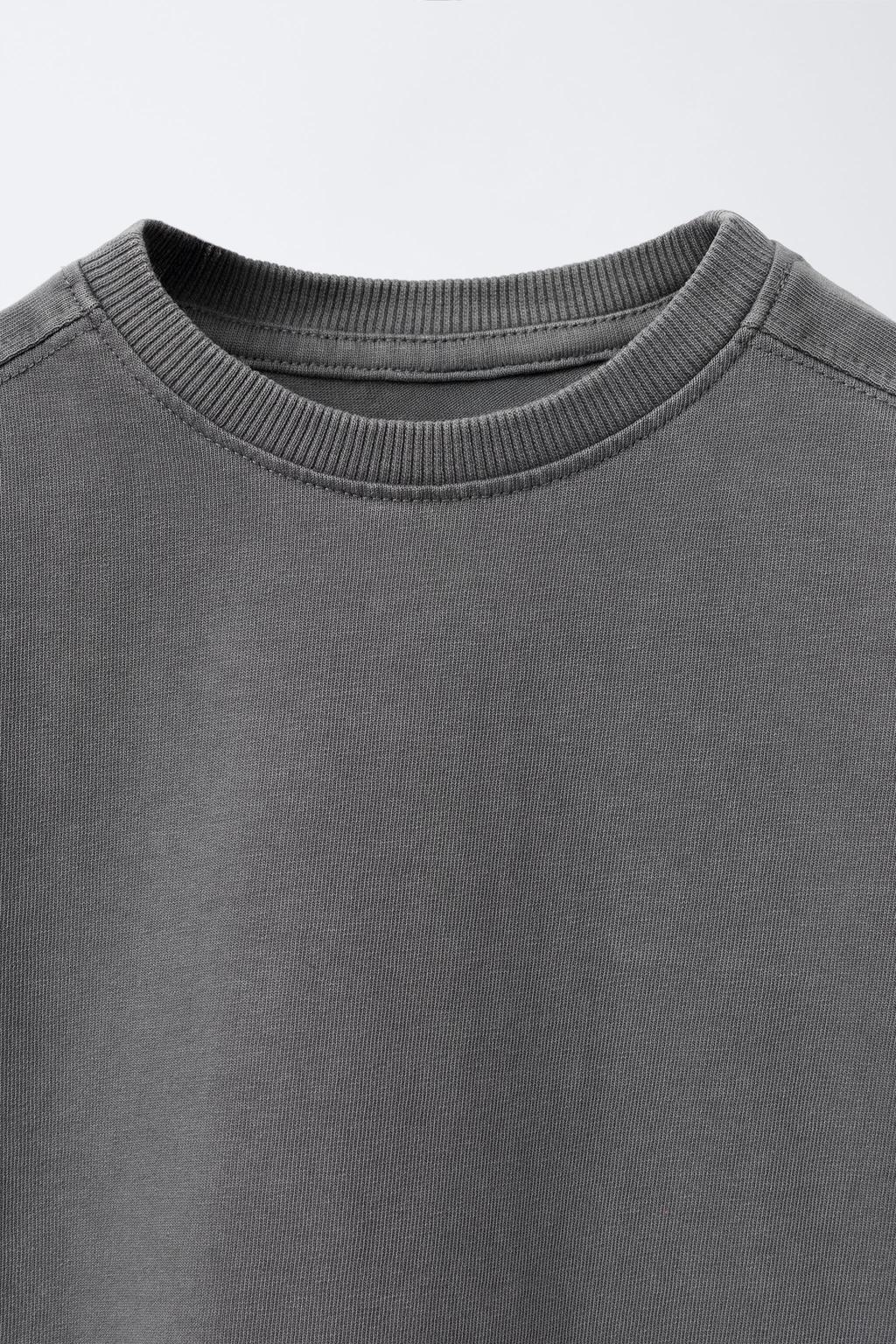 ФУТБОЛКА GARMENT DYE С РАЗРЕЗАМИ