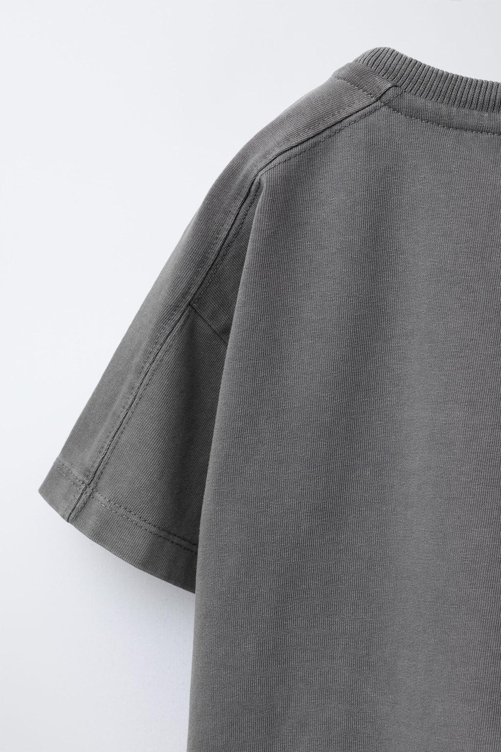 ФУТБОЛКА GARMENT DYE С РАЗРЕЗАМИ