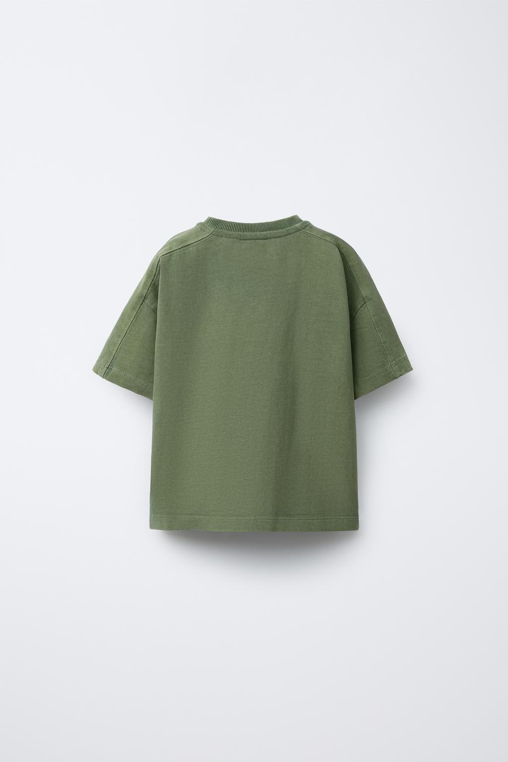 ФУТБОЛКА GARMENT DYE С РАЗРЕЗАМИ